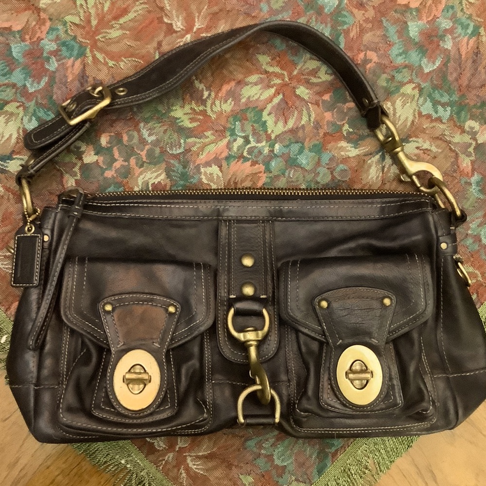 Coach Black Legacy Satchel